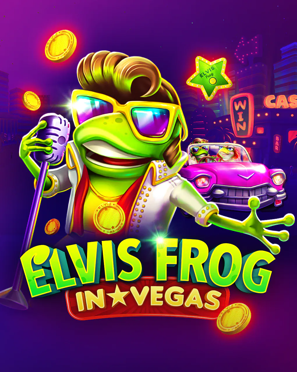 Elvis Frog In Vegas - HIGHBET33