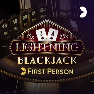 First Person Lightning Blackjack - HIGHBET33